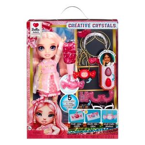 Papusa Rainbow High, Creative Crystals, Bella Parker, 121367EUC imagine