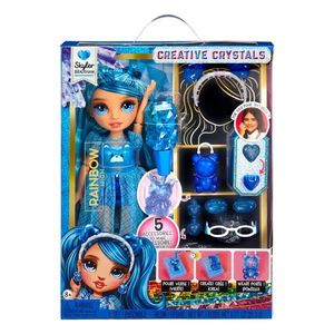 Papusa Rainbow High, Creative Crystals, Skyler Bradshaw, 121374EUC imagine
