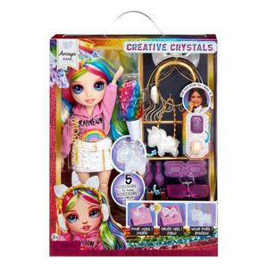Papusa Rainbow High, Creative Crystals, Amaya Raine, 121411EUC imagine