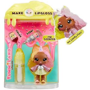 Papusa Yummiland, Lipgloss Doll S2, Nia Candy Fluff, 525462EUC imagine