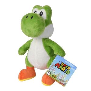 Jucarie de plus Super Mario, Dinozaurul Yoshi, 20 cm imagine
