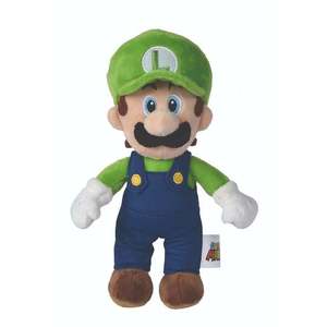 Jucarie de plus Super Mario, Luigi, 20 cm imagine