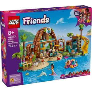 LEGO® Friends - Statiune de pe litoral pentru vacanta cu familia (42673) imagine