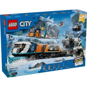 LEGO® City - Trenul expres al exploratorilor spre Polul Arctic (60470) imagine