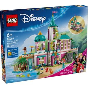 LEGO® Disney Princess - Castelul de printesa si animalute regale (43267) imagine