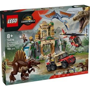 LEGO® Jurassic World - Misiune aeriana cu Spinosaurus si Quetzalcoatlus (76976) imagine