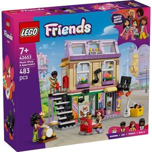 LEGO® Friends - Magazin de muzica si apartament (42653) imagine