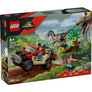 LEGO® Jurassic World - Evadare off-road din calea unui Velociraptor (76972) imagine