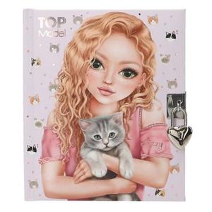 Jurnal cu lacat, Depesche, TopModel Kitty and Doggy, Pisica imagine