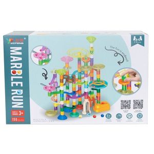 Joc de constructie, Marble Run, Cursa bilelor, 150 piese imagine