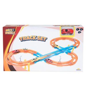 Set de joaca cu masinuta, Maxx Wheels, Track Set imagine
