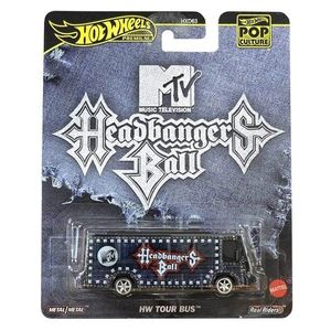 Masina metalica, Hot Wheels Premium, Pop Culture, HW Tour Bus, JBL64 imagine