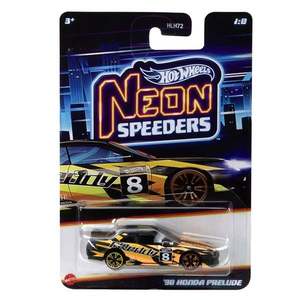 Masinuta metalica, Hot Wheels, Neon Speeders, 98 Honda Prelude, JCB00 imagine