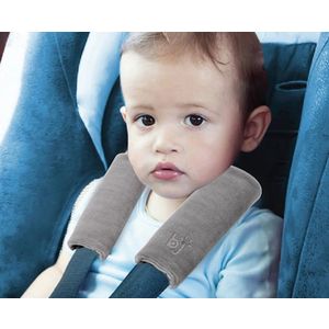 Set 2 protectii pentru centura de siguranta BabyJem gri imagine