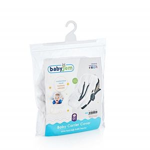 Husa universala pentru scaun auto BabyJem Alb imagine