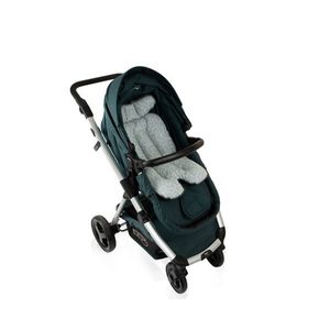 Saltea cu doua fete pentru carucior si scaun de masa BabyJem Verde imagine