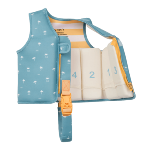Vesta de inot pentru copii cu protectie UV UPF 50+ Sea la Vie by Saro, S 1-3 ani imagine