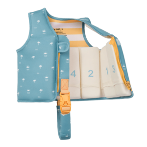 Vesta de inot pentru copii cu protectie UV UPF 50+ Sea la Vie by Saro, M 3-6 ani imagine