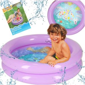 Piscina gonflabila pentru copii 61 cm Violet imagine