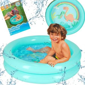 Piscina gonflabila pentru copii 61 cm Turcoaz imagine