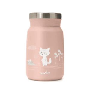 Termos din otel inoxidabil Nuvita English Rose pentru alimente lichide si solide 500 ml imagine