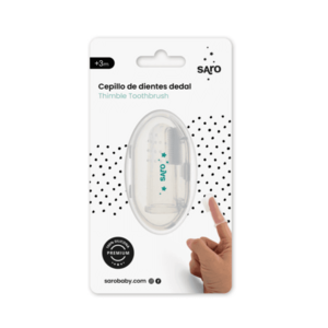 Periuta de dinti din silicon pentru folosire pe deget imagine