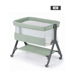 Patut Sempreconte Air Mint, co-sleeper 2 in 1, cu laterala culisanta, setare unghiulara, roti, geanta voiaj, reglabil in 8 pozitii pe inaltime imagine