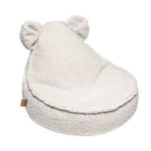 Fotoliu puf pentru copii MeowBaby Bearly crem 58x50x67cm imagine