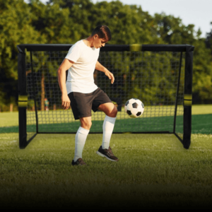 Poarta de fotbal metalica Umbro 180x120x60 cm imagine