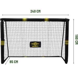 Poarta de fotbal metalica Umbro 240x160x85 cm imagine