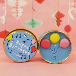 Lumanare parfumata 180g Happy Birthday Cutie metalica Bomb Cosmetics imagine