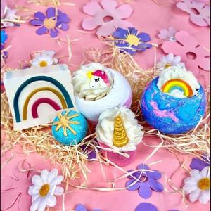 Set de baie Unicorn Party Bomb Cosmetics imagine