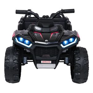 ATV electric pentru copii Quad Sport TX ATV, cu Portbagaj, 4 motoare de 35W, 2 baterii de 12V7Ah, telecomanda 2.4 GHz, suspensii, pornire lenta, panou audio dotat cu MP3, Bluetooth, USB, Lumini LED frontale imagine
