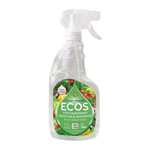 Solutie pentru spalarea fructelor si legumelor 650ml Ecos imagine