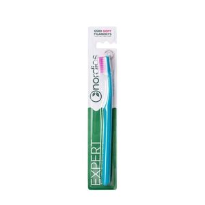 Periuta de dinti Expert Curve 6580 filamente - moale - turcoaz Nordics imagine