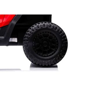 Masinuta electrica pentru copii 4x4 S618 Red, cu telecomanda 2.4G, 4 motoare de 45W fiecare, baterie de 24V7Ah, viteza maxima 2.5-7kmh, echipata cu Radio FM, port USB, Bluetooth imagine