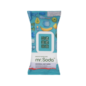 Servetele umede universale cu bicarbonat de sodiu 80 bucati Mr.Soda imagine