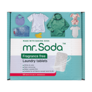 Tablete pentru masina de spalat rufe cu bicarbonat de sodiu 30 bucati x 25g Mr.Soda imagine
