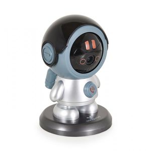 Camera Wi-Fi pentru camera copilului Cangaroo West Grey, Comunicare audio bidirectionala, Detectare miscare, Miscare 360grade , Volum reglabil, Suporta SD Card slot maxim 128GB, Aplicatie iCam 365, Vedere nocturna cu infrarosu imagine