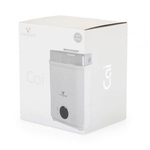 Sterilizator electric pentru biberoane Cangaroo Cai Alb cu functie uscare, Capacitate 6 biberoane, Afisaj LCD cu ecran tactil, Functie sterilizare, uscare + combinat, Cleste inclus, Consum energetic mic imagine
