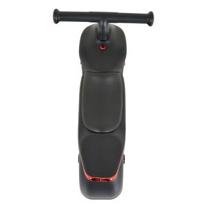 Bicicleta fara pedale Ride On Byox Mini Cruze Black cu muzica, Roti EVA late si stabile cu rulment, Sezut ergonomic din piele, Design compact, Manere ergonomice, Recomandata de la 18 luni, Greutate admisa 30 kg imagine