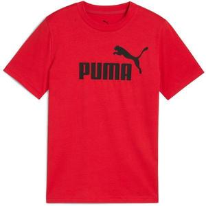 Tricou copii Puma Ess No. 1 Logo Tee B 68490611, 140, Rosu imagine