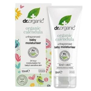 Crema hidratanta 24 ore Bio Galbenele pentru bebelusi Dr.Organic, 50 ml imagine