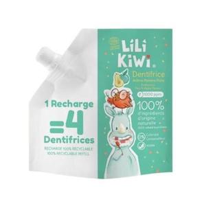 Refill - Pasta de dinti cu fluor Lilikiwi, 100% naturala, mar & para, 120 ml imagine