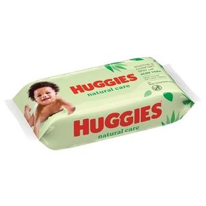 Servetele Umede - Huggies Natural Care Baby Wipes with Aloe Vera, 56 buc imagine