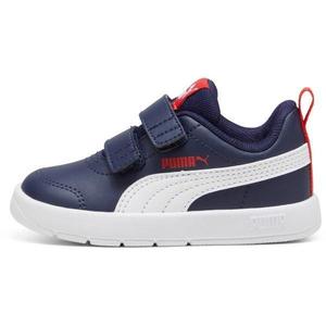 Pantofi sport copii Puma Courtflex V3 V Inf 31025203, 22, Albastru imagine