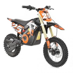 Motocicleta electrica pentru copii Kinderauto MotoBike 25 1000W 36V, roti 12 10 culoare portocalie imagine