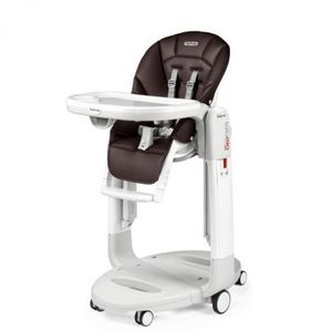 Scaun de masa 3 in 1 Peg Perego Tatamia Follow Me, 0-15 Kg, Cacao, Maro imagine