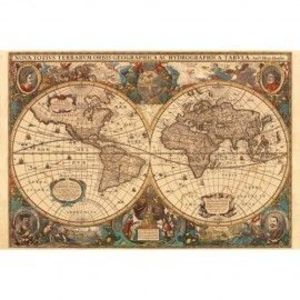 Puzzle harta antica a lumii 5000 piese imagine