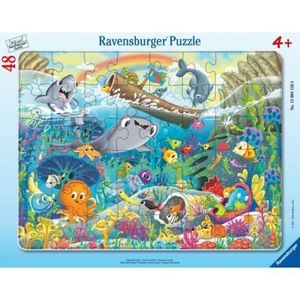 Ravensburger - Puzzle tip rama prietenii din ocean 48 piese imagine